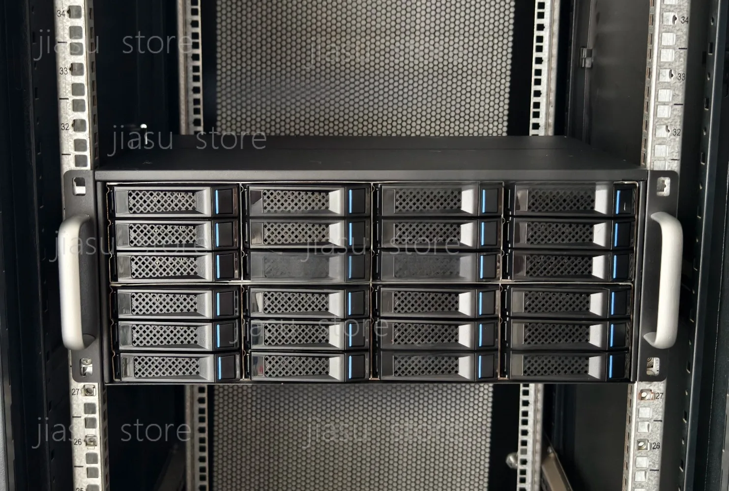 Metal M424 4U can cabinet 24-disk 12G high-speed storage expansion cabinet, built-in power supply