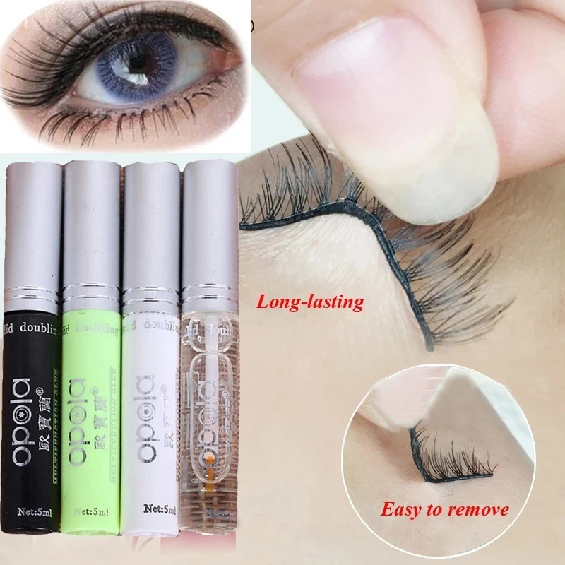 Waterproof Lasting False Eyelash Glue Super Bonder Eyelash Extensions Quick Dry Hypoallergenic Eyelash Glue Makeup Supplies