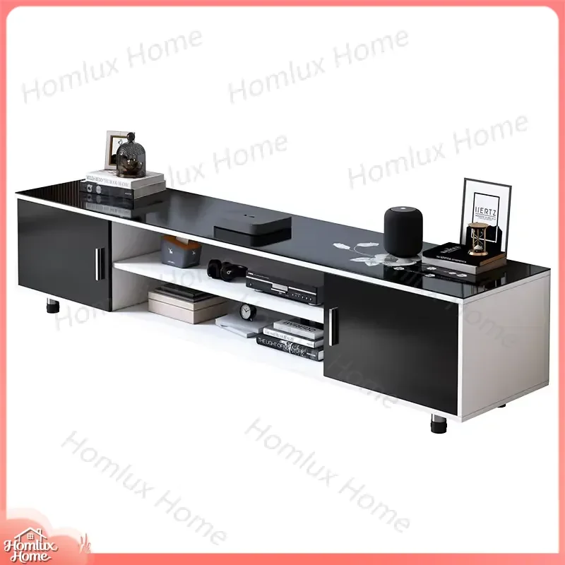 Modern Simple Light Luxury TV Cabinet Coffee Table Combo for Living Room Bedroom Small Space Storage Furniture