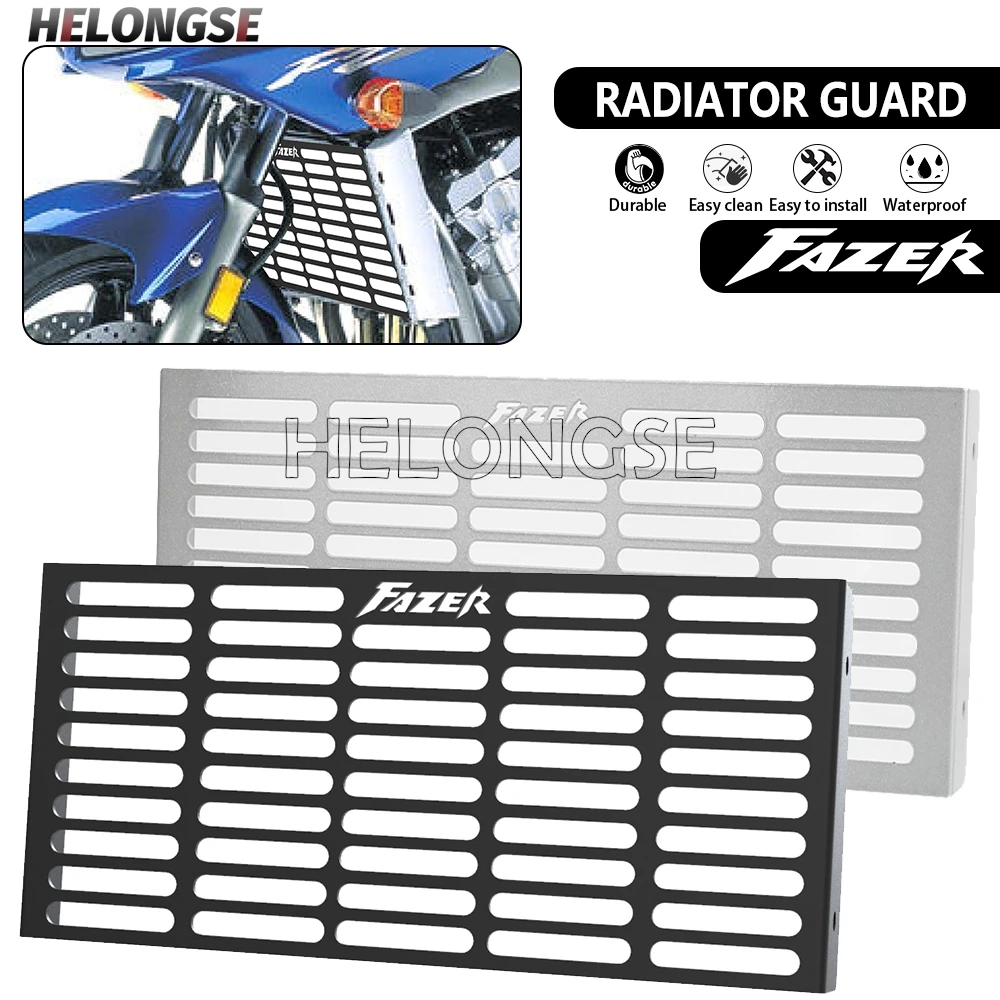Motorcycle Accessories Radiator Grille Guard Cover Protection For Yamaha FZS 600 Fazer FZS600 FAZER S 1998-2004 2003 2002 2001
