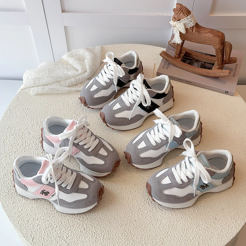 Children's Four Season Dad Shoes Student Outdoor Sports Shoes Boys and Girls Casual Non Slip Shoes Kids Durable Style Breathable