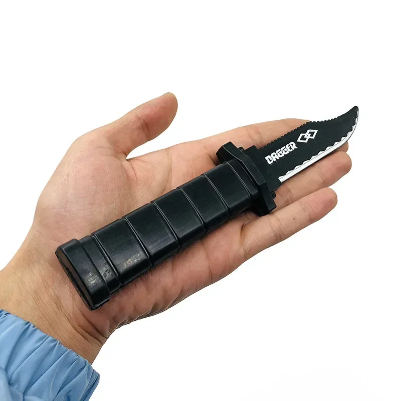 أطفال الدعائم لعبة نكتة المزحة الدعائم سكين نكتة ماجيك البلاستيك قابل للسحب سكين مخيف خدعة وهمية سكين مضحك مثيرة للاهتمام هدية #5