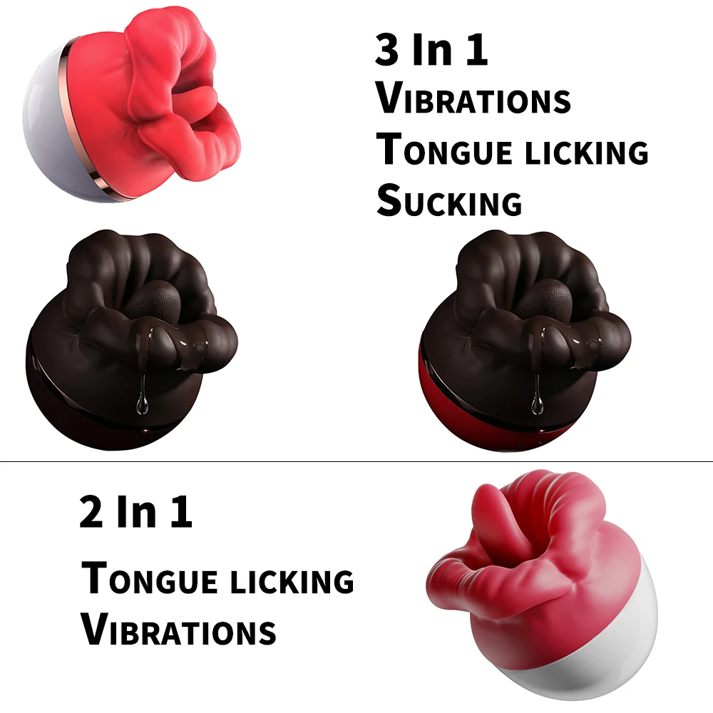 Rose Sucking Licking Vibrator For Women Vagina Nipples Stimulator Clitoris Massager Female Silicone Masturbators Adult Sex Toys