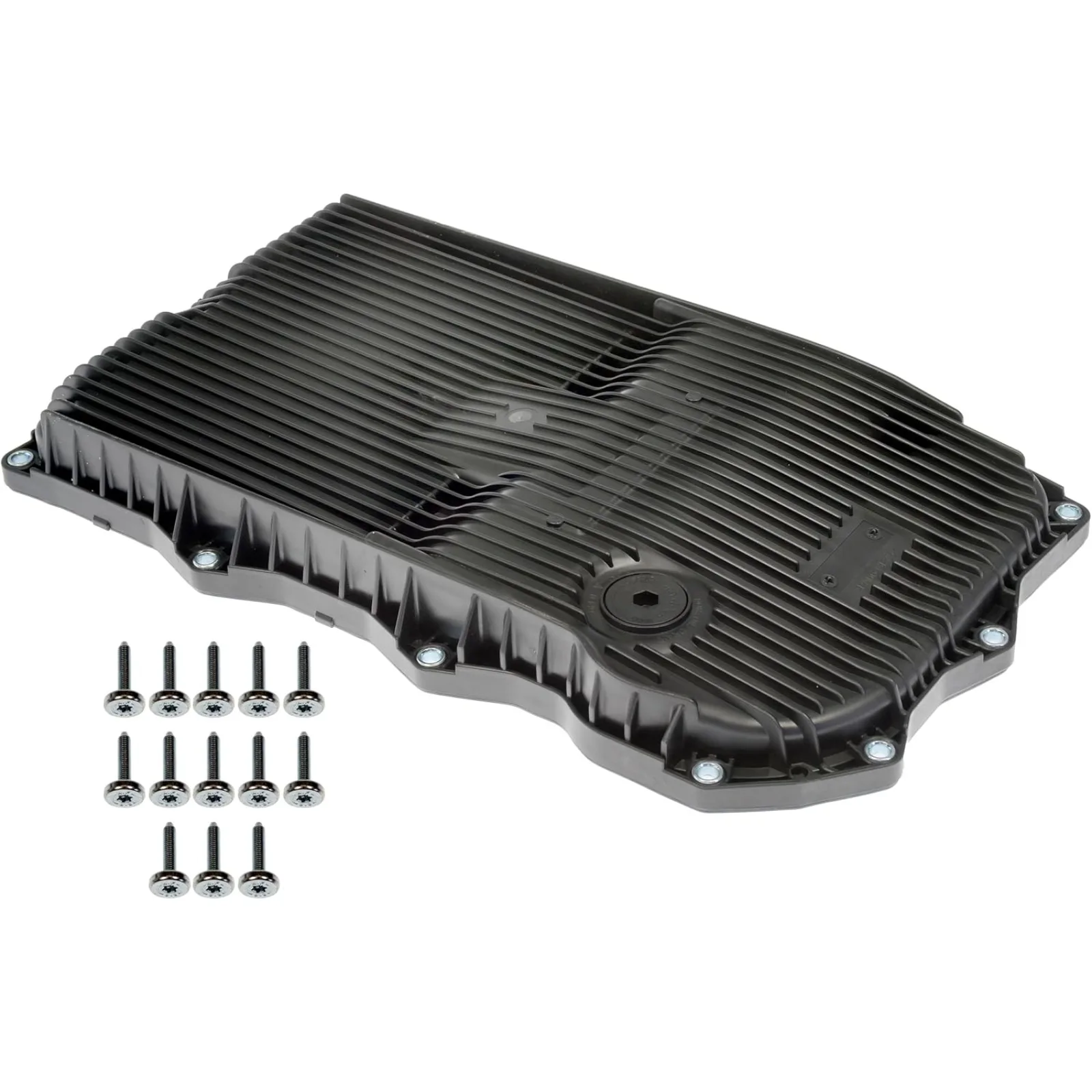 US 265-850 Transmission Pan With Drain Plug, Gasket And Bolts Compatible with Select Models (OE FIX)