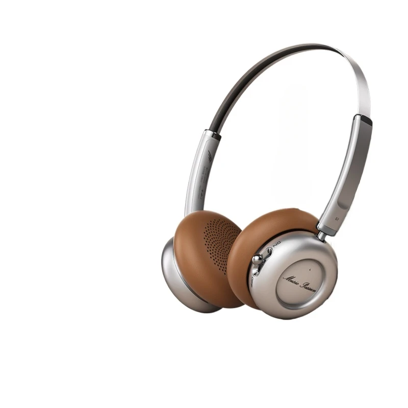 

D American retro headphones, compact Bluetooth wireless, high-value wear for girls