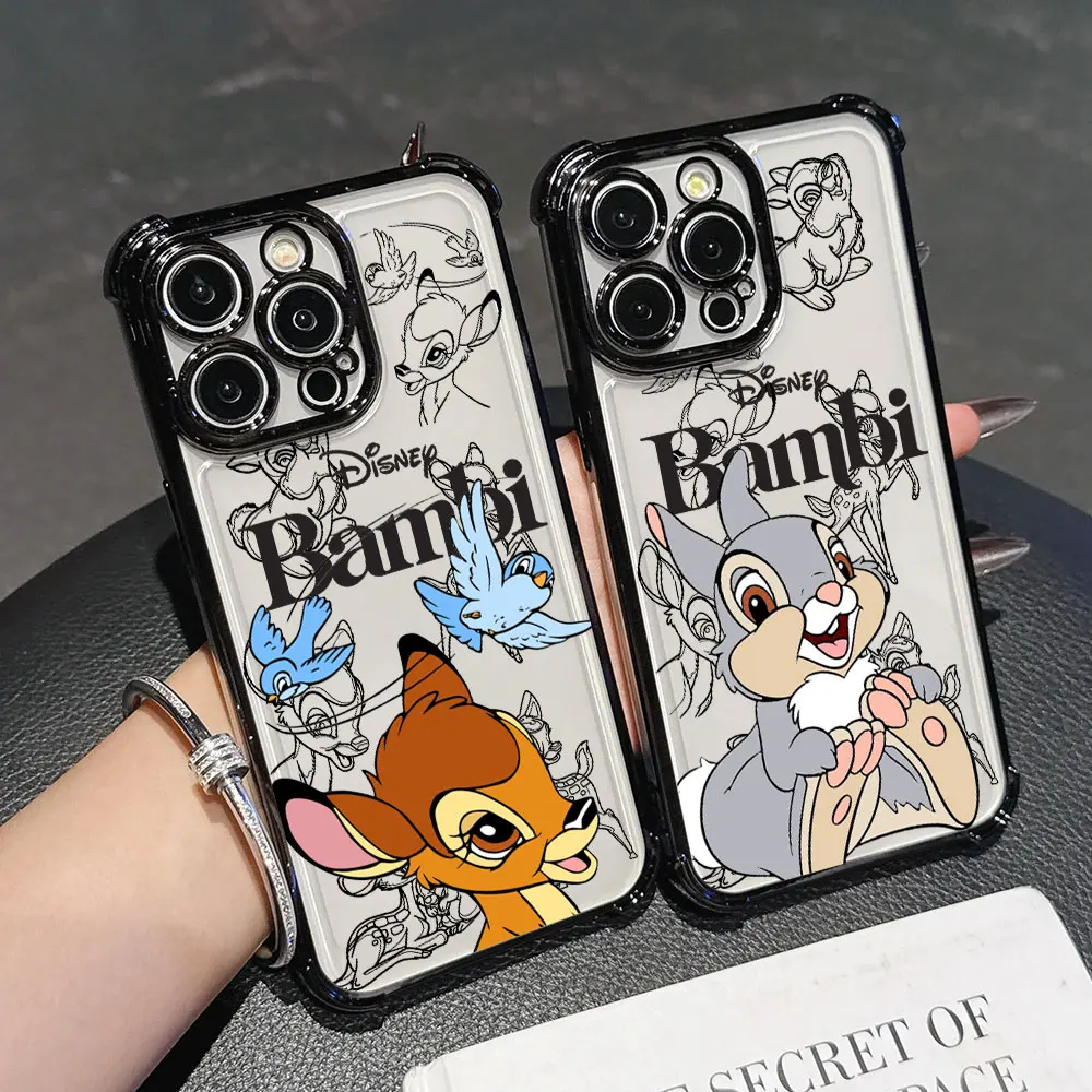 

Phone Case For Redmi Note 15 Pro 14 13 12 11 A7 Pro Plus 5G Redmi 15A 15 15C 14C 13C 12C Silicone Soft Cover Cartoon Bambi Cute