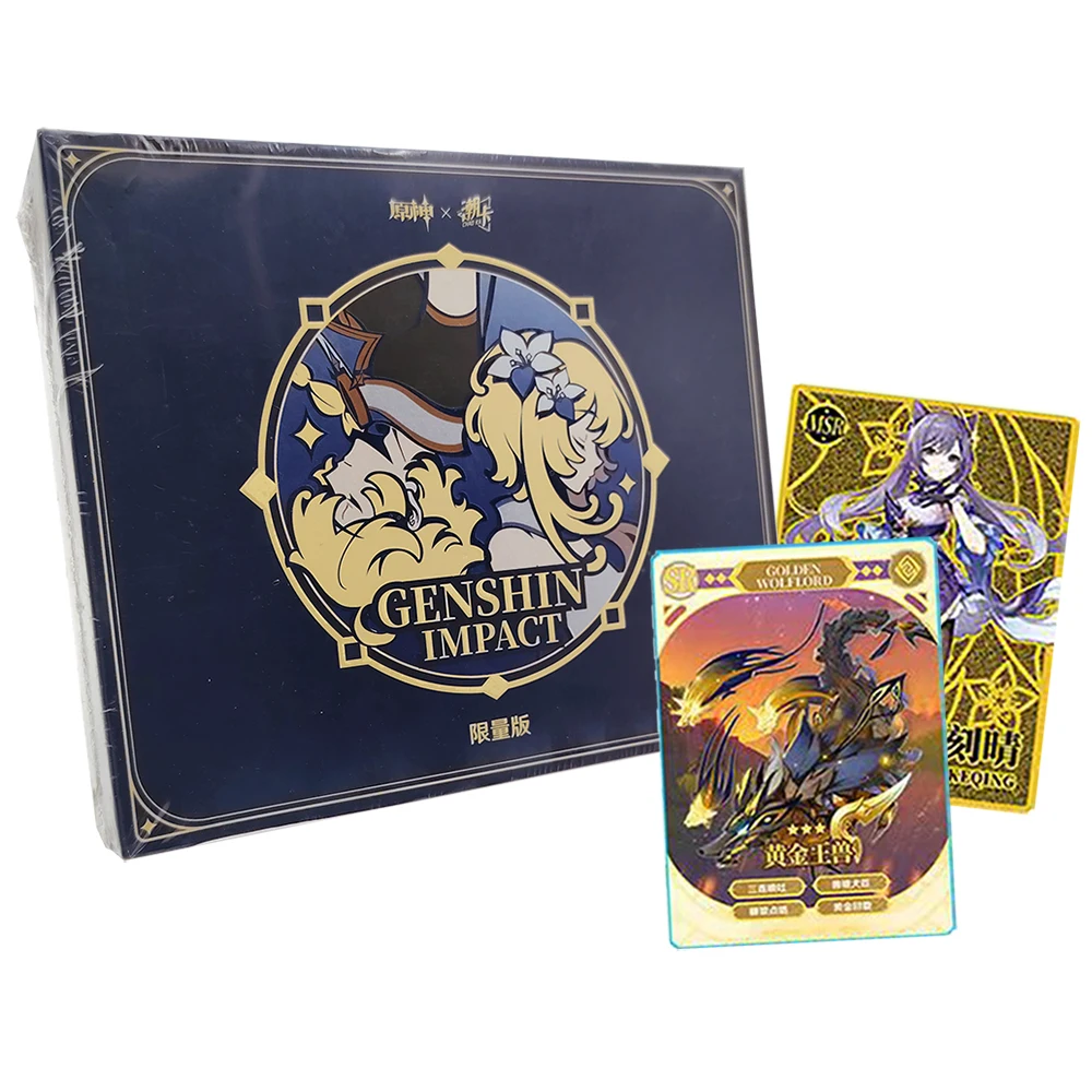 

Genshin Impact Collection Card High Score Classic Role-playing Game Limited Edition Cards Peripheral Holiday Gifts for Friends