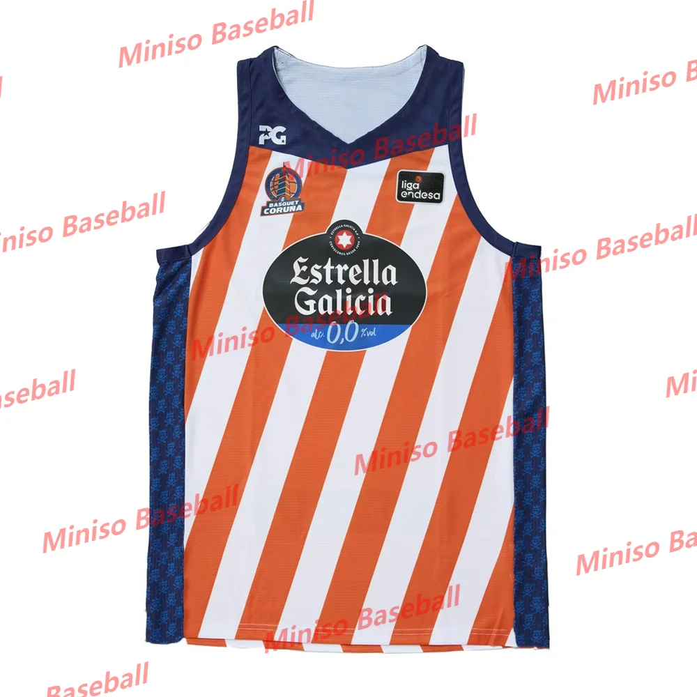 2024-25 BC Básquet Coruña Jersey New Arrival Spain Home Away Third Basketball 3D Printed Adults KID T-shirt Outdoor Sports