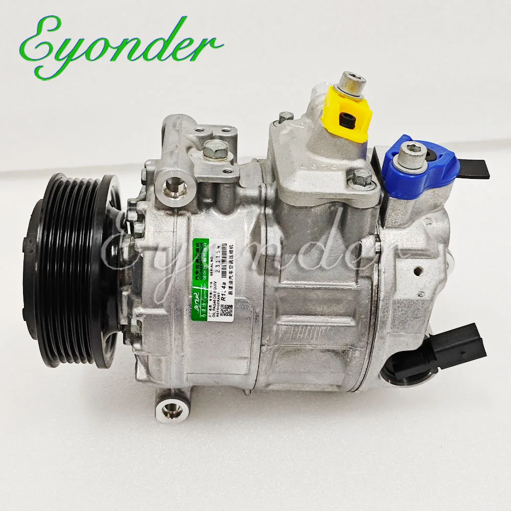 A/C Compressor for Volkswagen TRANSPORTER T5 AMAROK 2.0 447150-2603 447150-2604 447150-2605 447150-2607 447150-6870 7E0820803J