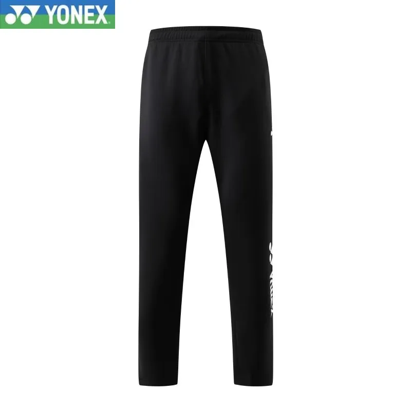 YONEX 2024 Autumn New Men's and Women's Same Trousers Badminton Sports Leisure Fitness Simple Versatile Trousers