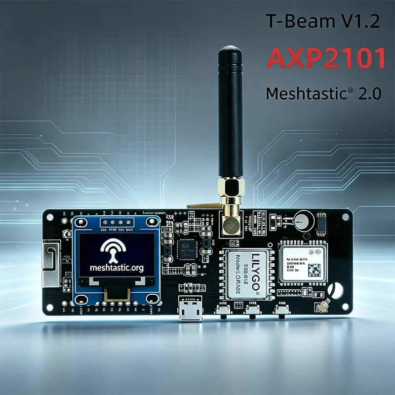 lilygo-ttgo-meshtastic-t-beam-v12-esp32-lora-axp2101-gps-wifi-ble-4mb-8mb-psram-433-868-915-923mhz-con-supporto-per-batteria-18650