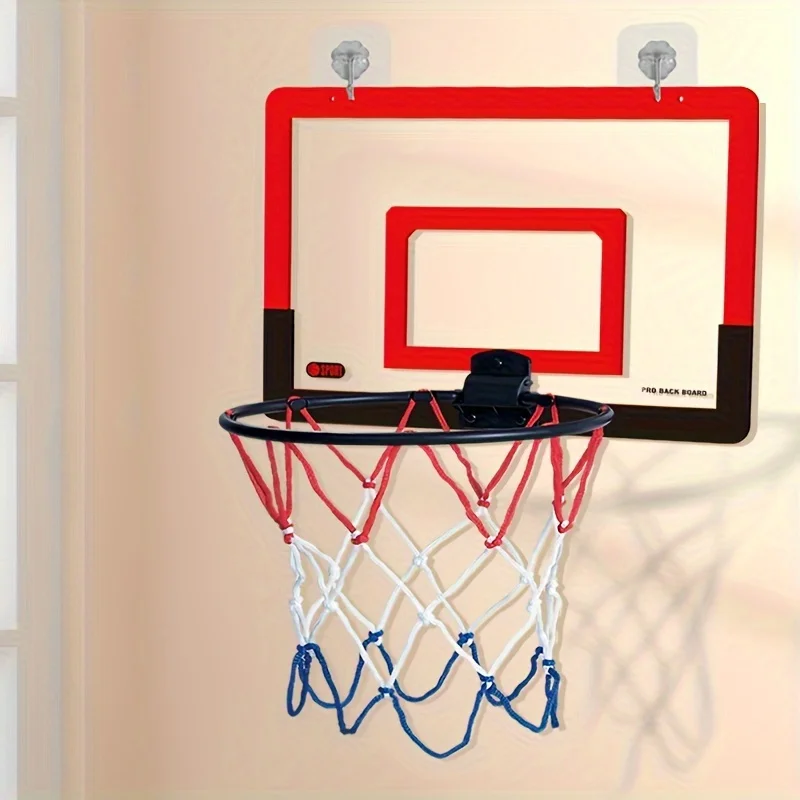 Wall Mounted Basketball Stand, Hanging Shooting Frame, Mini Home Basketball Hoop Set, Basketball Shooting Hoop