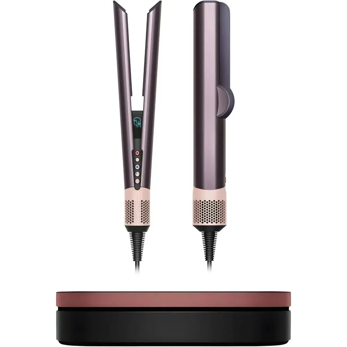 

25 легких роскошных выпрямителей для влажных и сухих волос двойного назначения с отрицательными ионами, гладкая прямая заколка для волос, фен, подарок «два в одном»