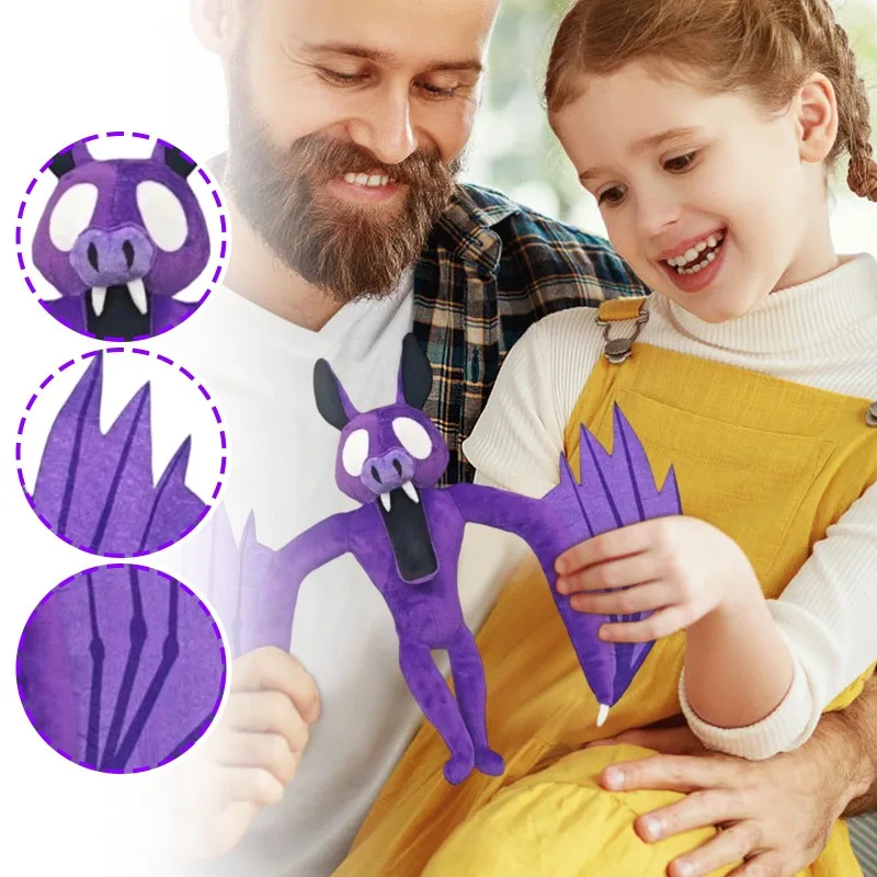 

99 Nights In The Forest Plush Bat Plush Anime Peripherals Soft Doll Gifts Room Decoration Toy 2025 New Funny Game Chrismas Gift