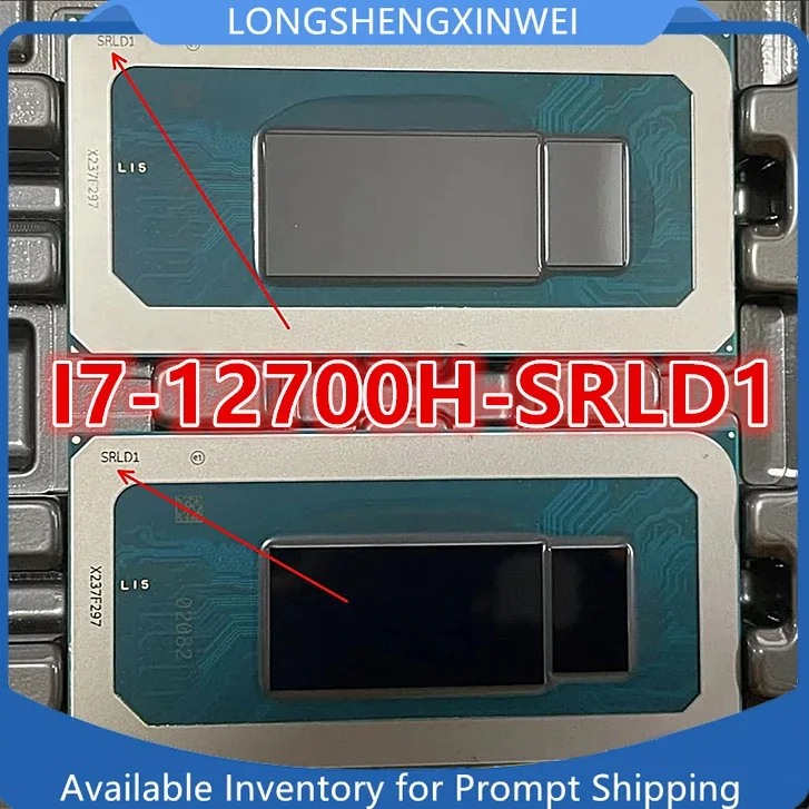 

1 шт. Оригинальный чип I7-12700H SRLD1 I7-12650H SRLD0 SRLDO BGA, новый, в наличии