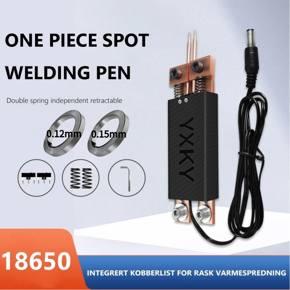 Handheld Battery Spot Welder Automatic Trigger Welding Machine Integrated Pen Spot Welding for 18650 DIY Welding Equipment