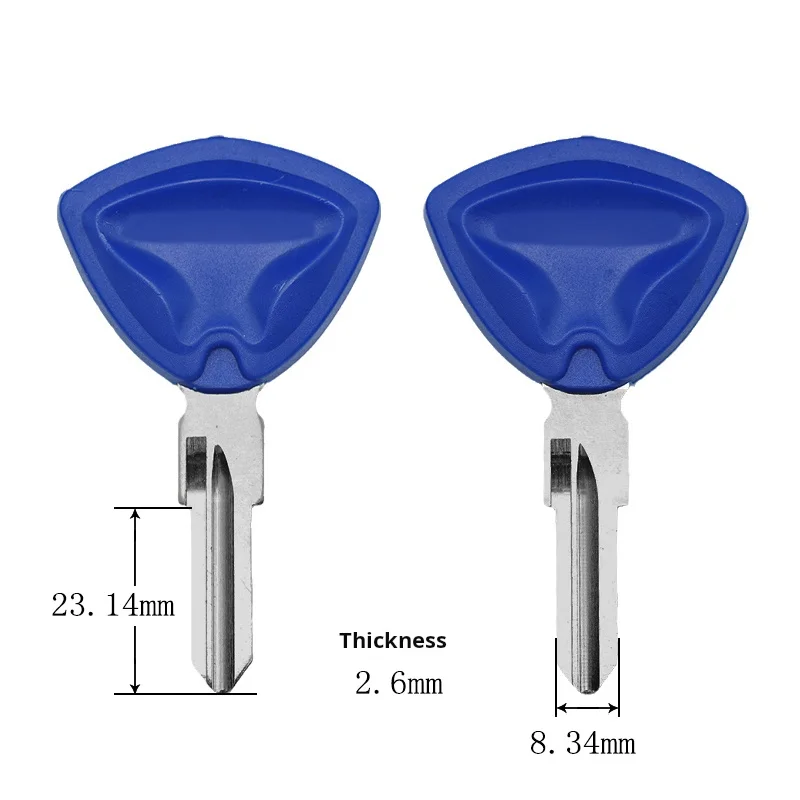 Bombardier motorcycle key, applicable to: Bombardier 1030 three-wheel motorcycle, Spiderman (CAN be placed anti-theft chip).