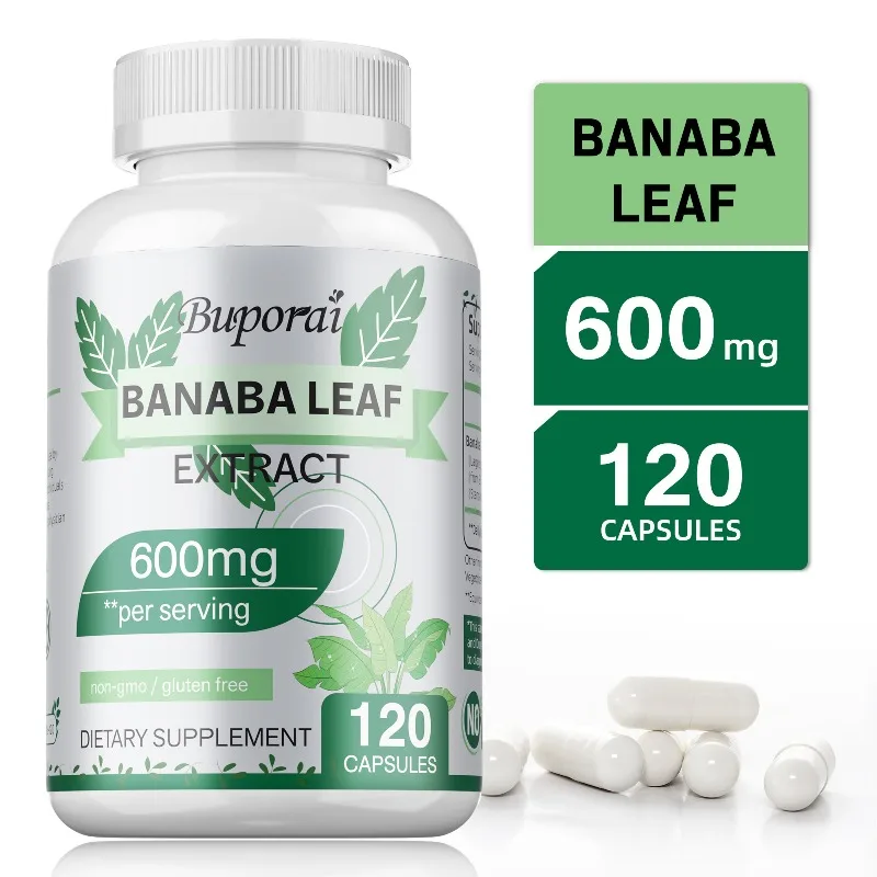 Banaba Leaf Extracts - Promotes Nutrient Absorption,Control Blood Sugar Levels,Maintain Heart and Overall Health,Boosts Vitality