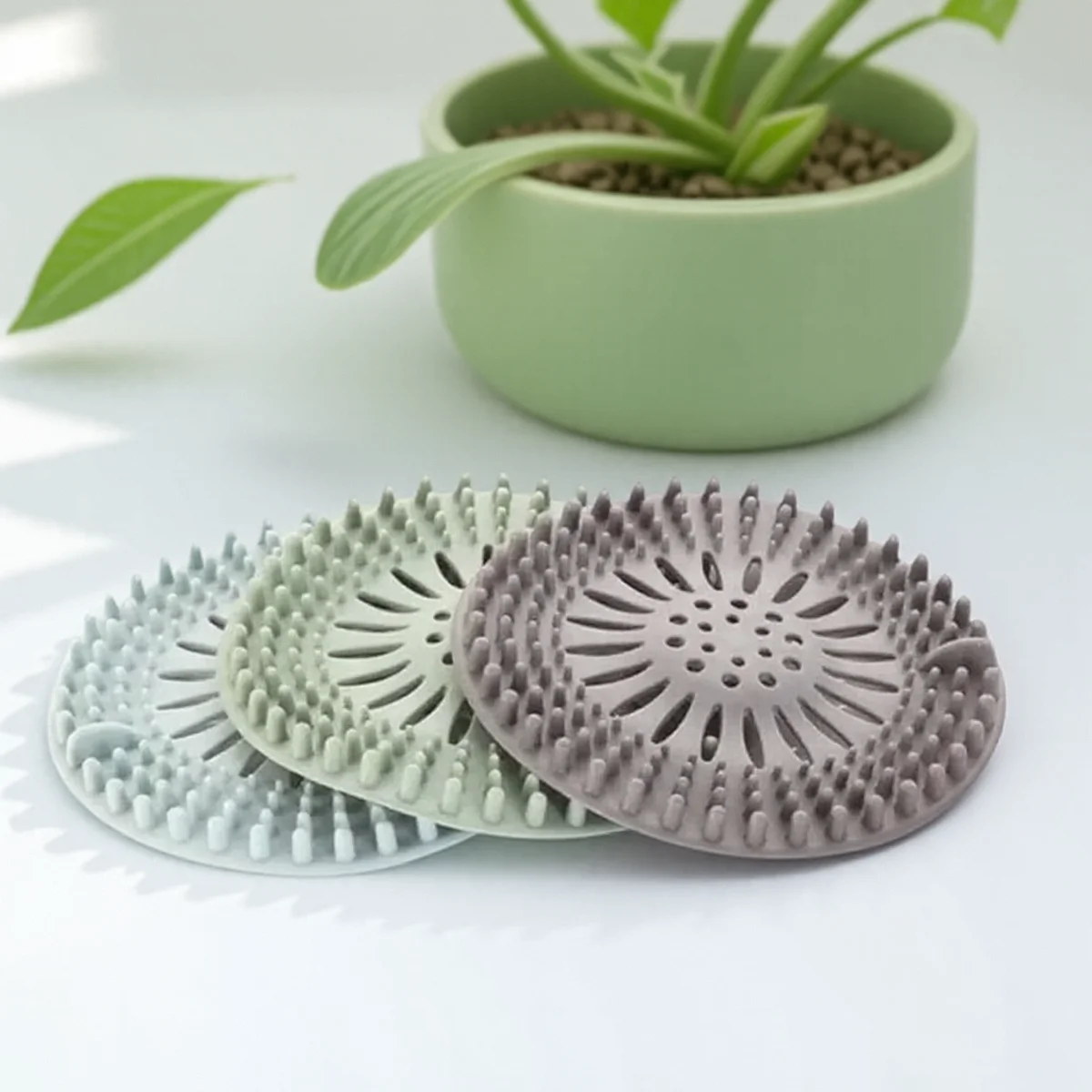 

Многофункциональная раковина для ванной комнаты, слив для волос, круглая пробка для ванны, фильтр для раковины, кухонный аксессуар