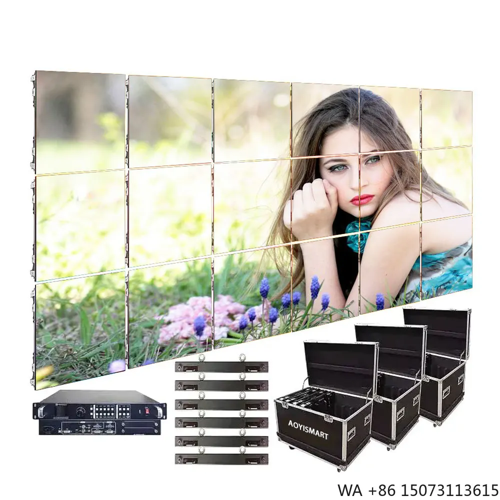 Naked Eye 3D Video Wall P4 Curved Angle 8K Resolution Virtual Reality Immersive Experience