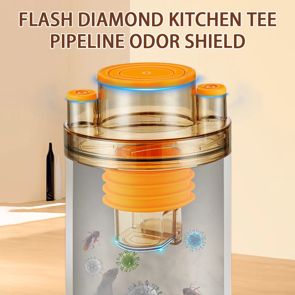 

Заглушка канализационной трубы Универсальная дезодорирующая пробка для унитаза