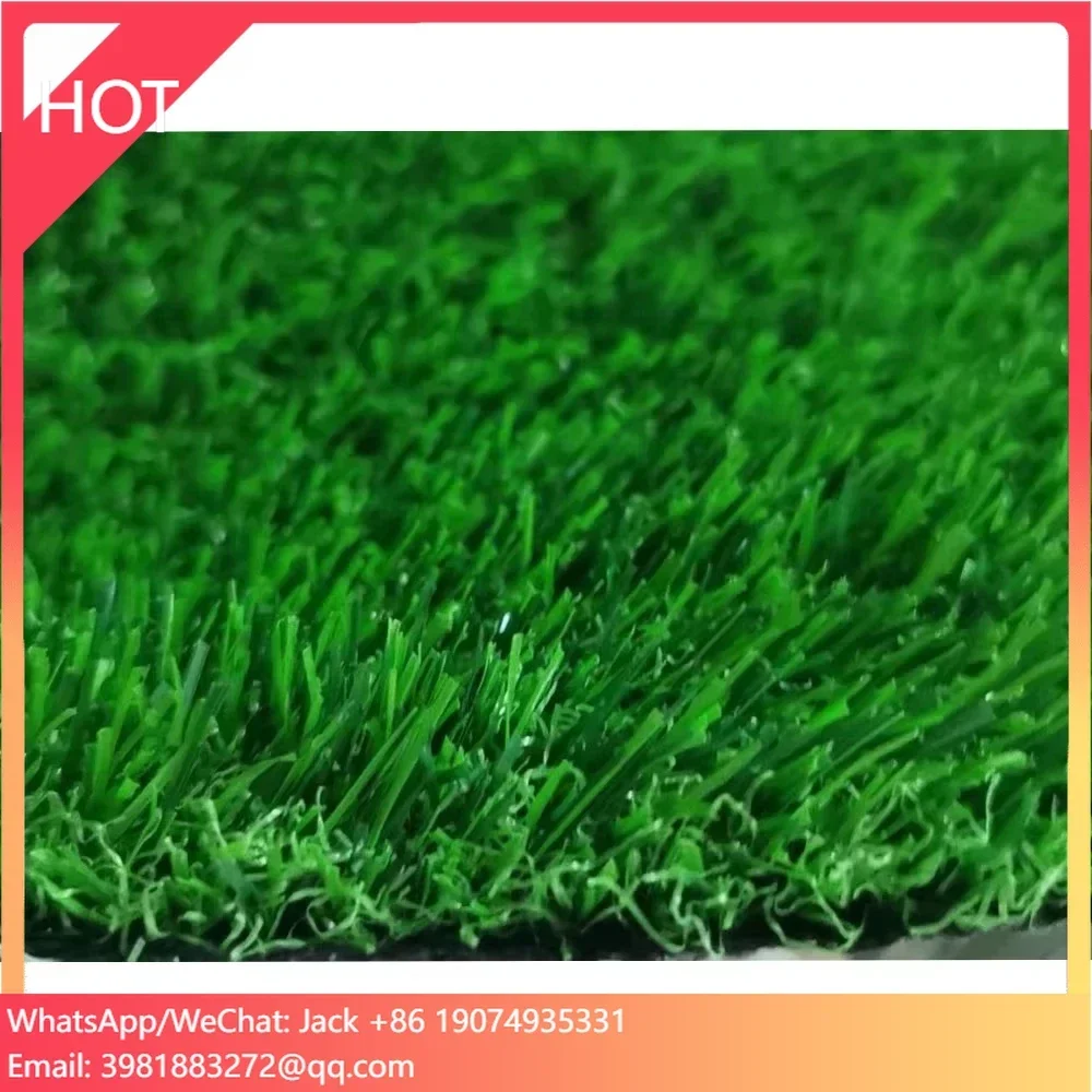 20mm Green Artificial Grass Customized Realistic Natural Volleyball Synthetic Lawn Football Soccer Sports