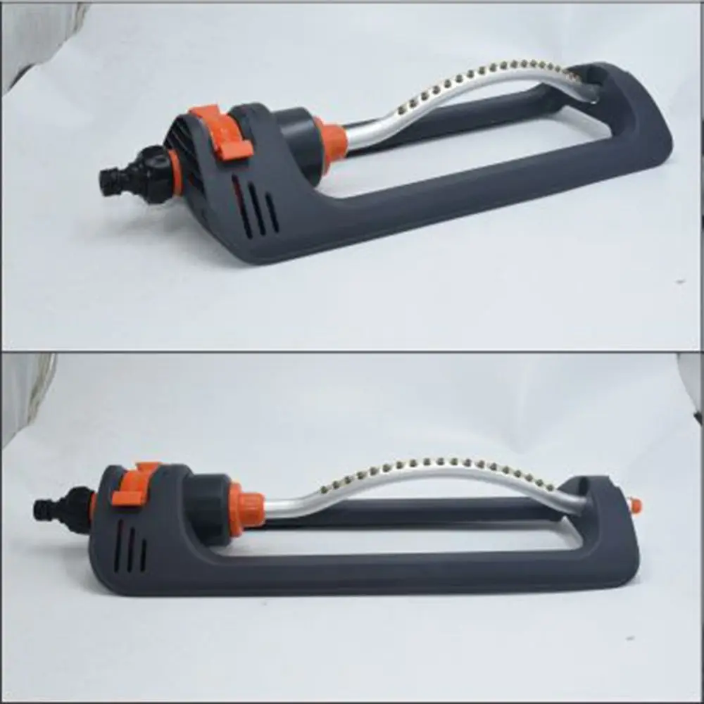 

Automatic Lawn Swing Sprinkler with 19 Nozzle 180° Rotation Agriculture Watering System Aluminum Tube Adjustable