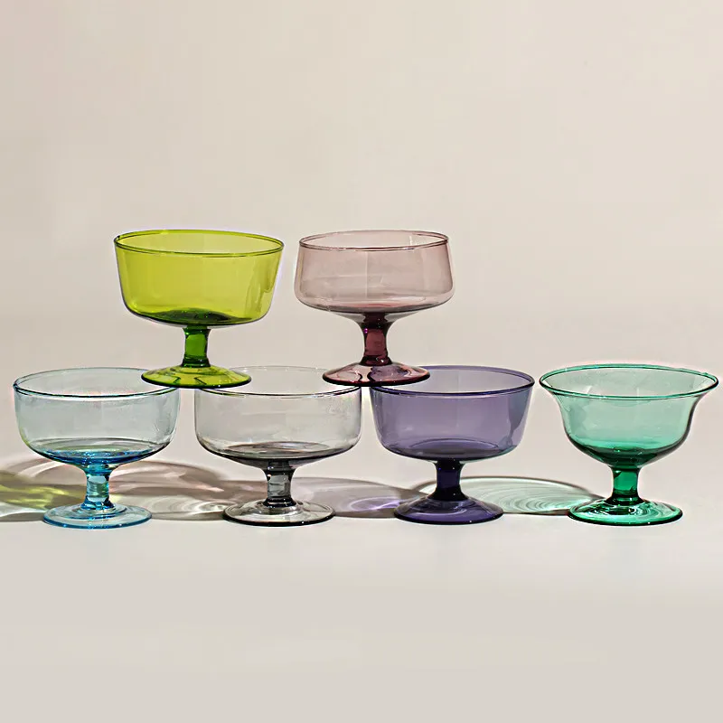 Cute Cherry Glass Cup, Clear Tumbler for Juice, Ins Style Unique Design with Full-circle 3D Embossed Decals