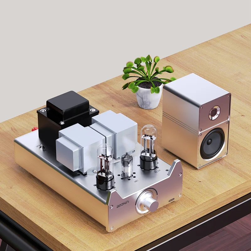 Weiliang A20B Single-Ended Class A Vacuum Tube Pure Valve Amplifier HiFi Bluetooth 6N3C6L6EL34