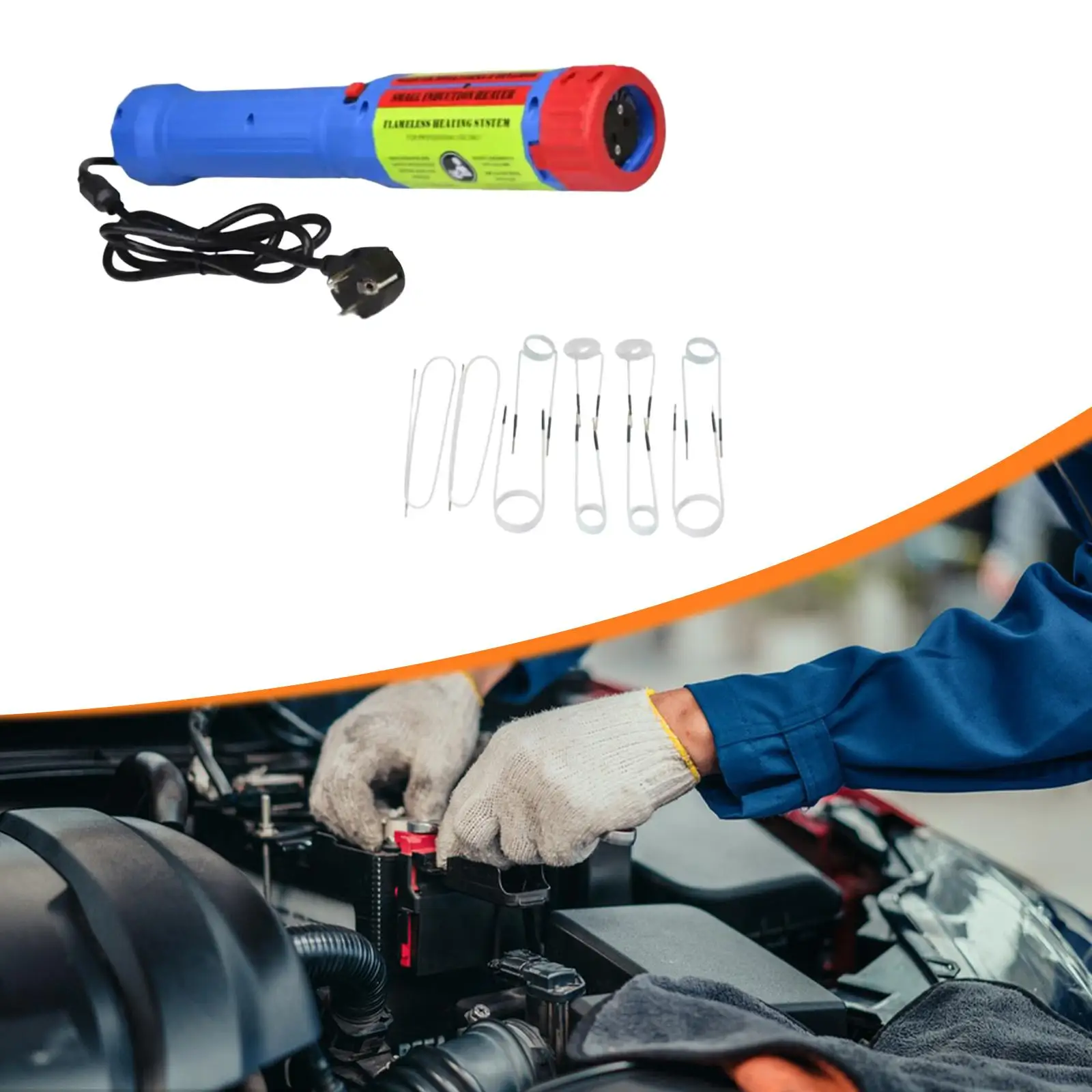 

Portable Induction Heater Kit 1400W 110V Accessory Screw Removing Tool