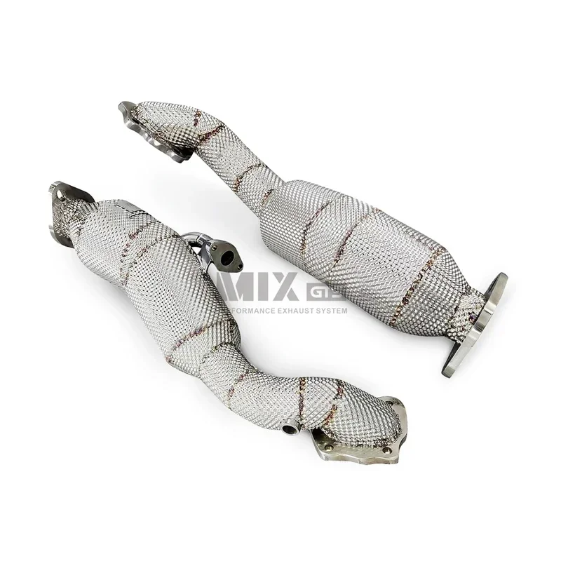 High quality exact Downpipe for Lexus LS500H 3.5 2017-2022 automotive exhaust system without any drainage pipe