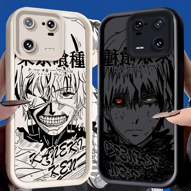 

Чехол Tokyo Ghoul для Xiaomi Mi 15 14 14T 13 13T 12 11 11T Lite POCO X7 X6 5G X5 X3 NFC F6 F5 M7 M6 Pro 4G Silicone Cover Funda