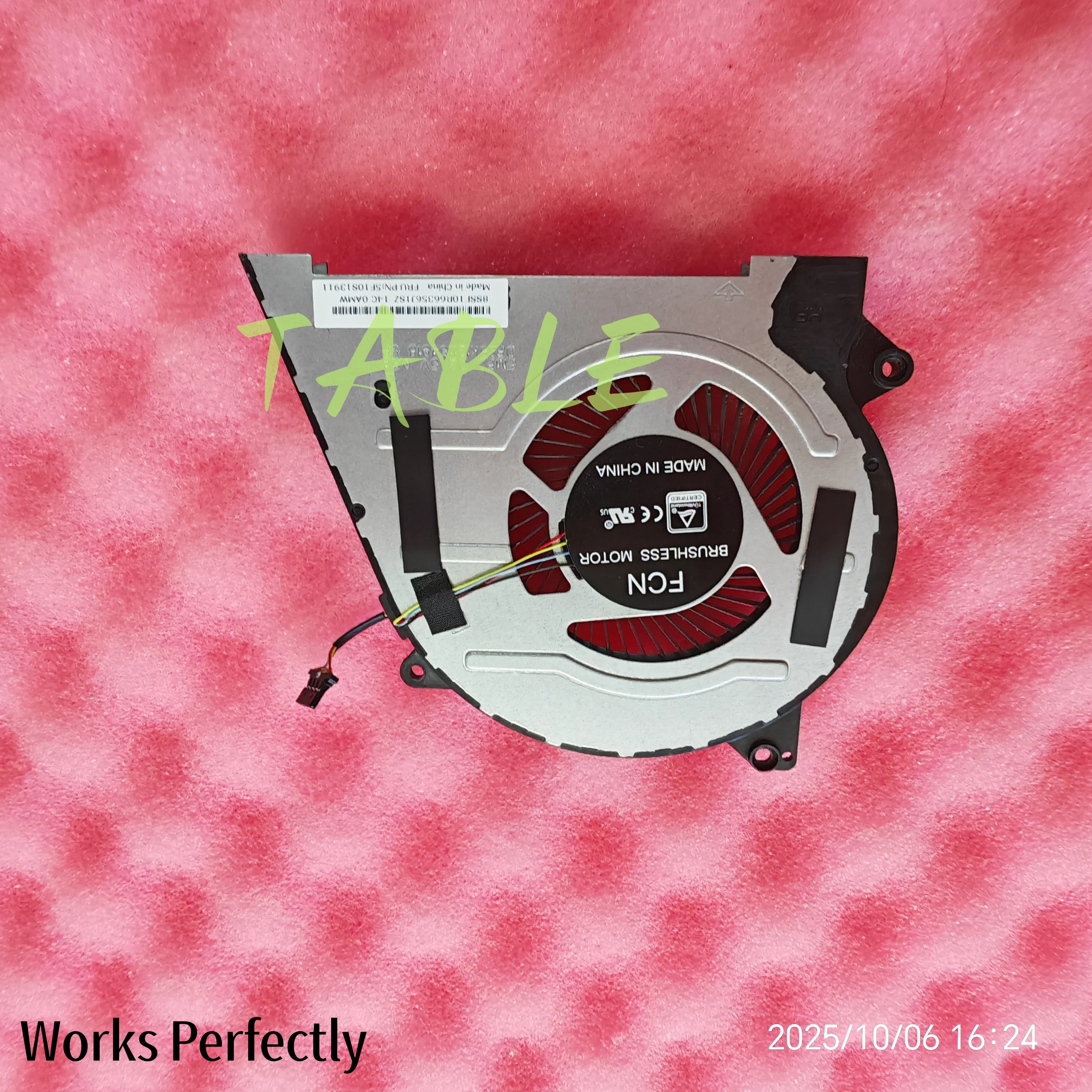 For IdeaPad FLEX5 Flex 5 14IIL05 14ARE05 14ITL05 15IIL05 Original CPU Cooling Fan 5V 81X1 5F10S13911