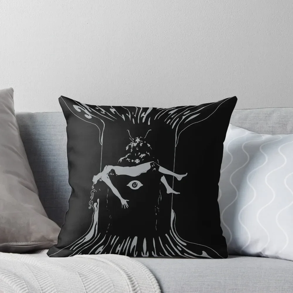 Electric Wizard - Witchcult Today album / Version 2, alternative dark black Throw Pillow pillows decor home pillow