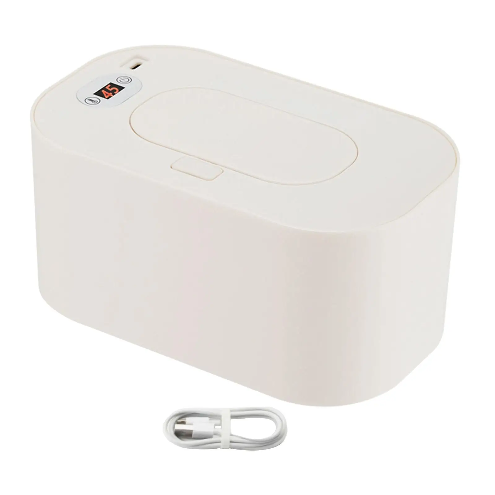 Baby Wipe Warmer Easy to Use Infant Wipe Heating Box for Nursery Travel Home