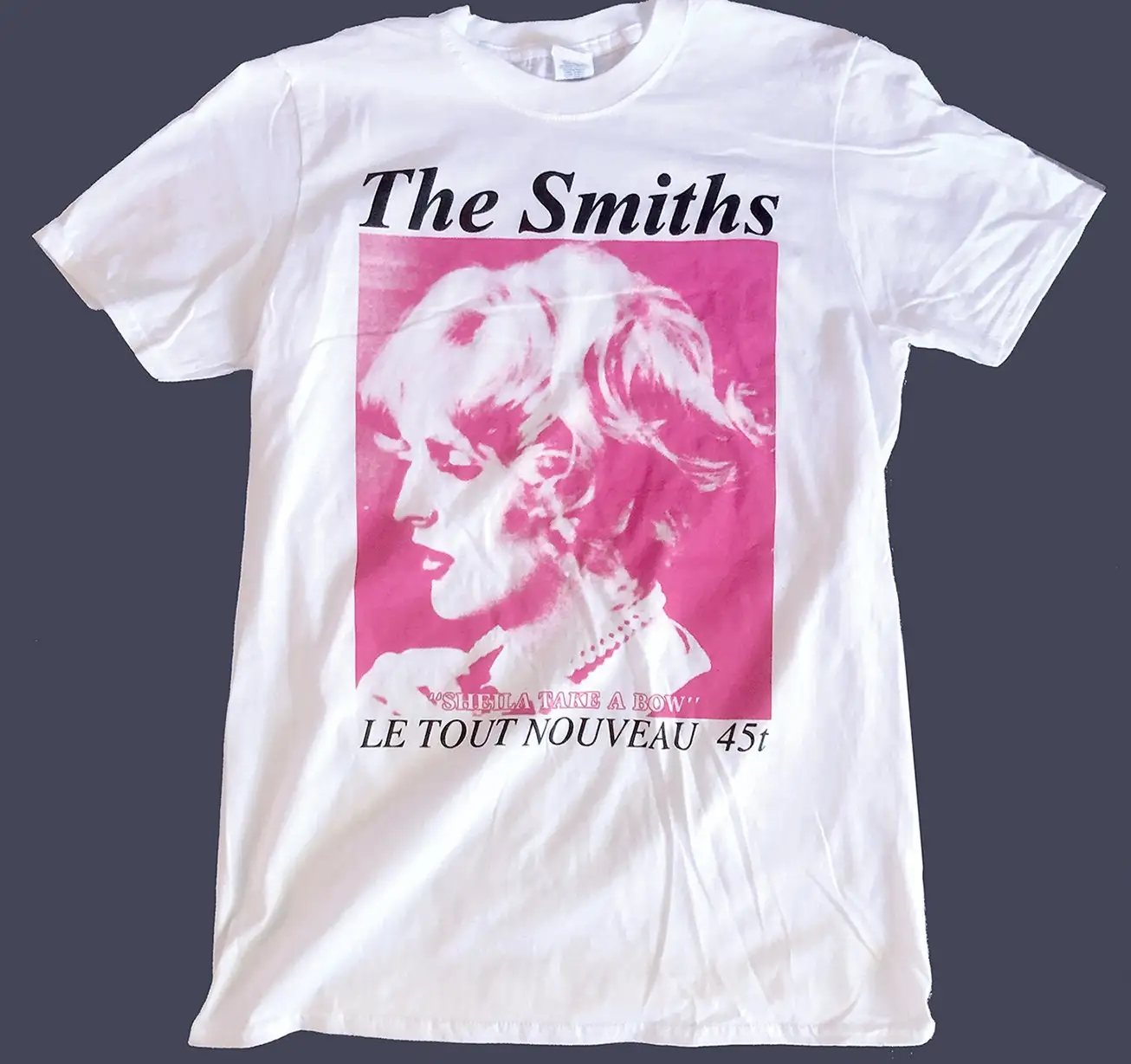 the smiths. sheila take a bow promo tee