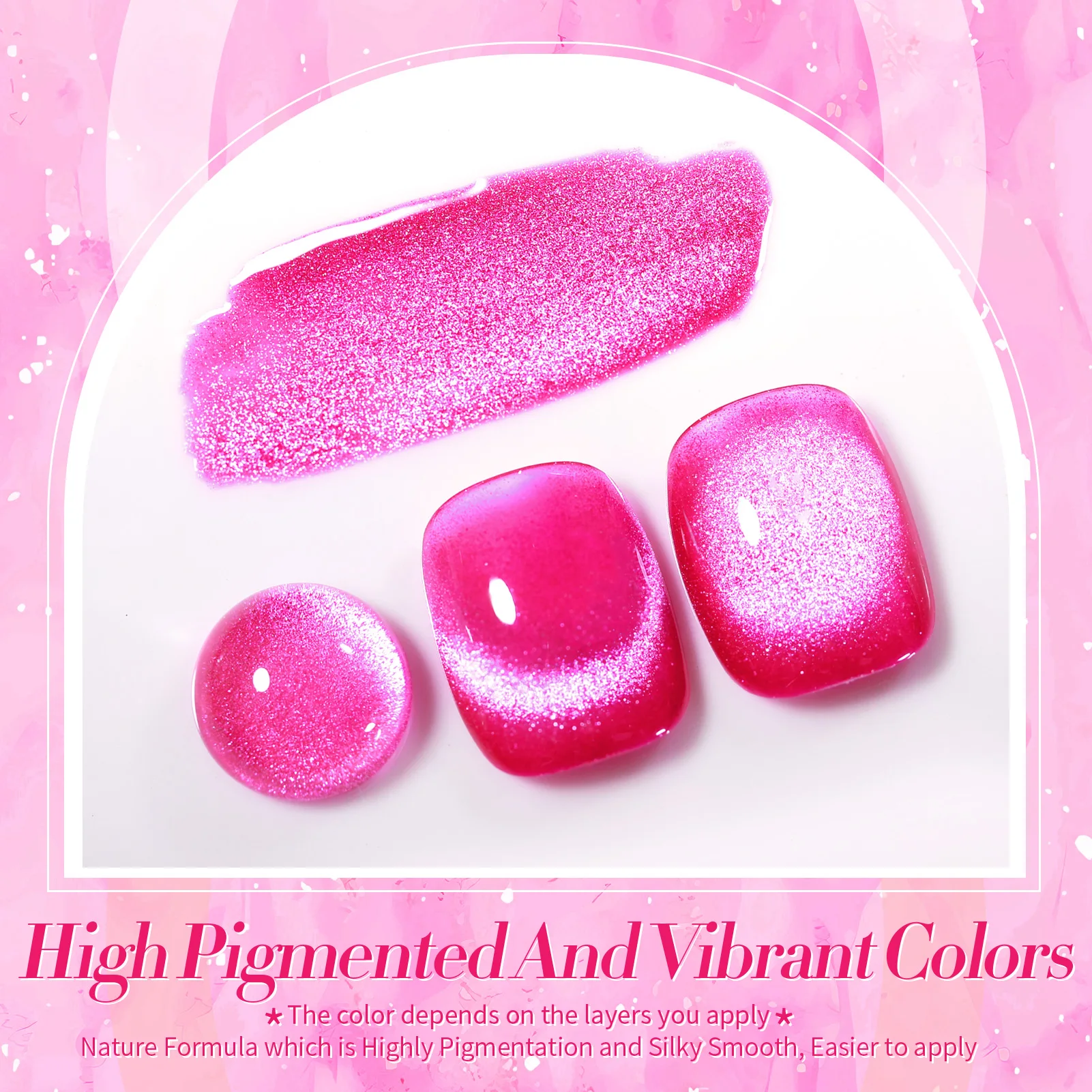 BORN PRETTY 10ml Rosa gato rojo esmalte de uñas de Gel magnético Holos gatos brillo brillante Gel de uñas para salón hogar DIY uso de manicura