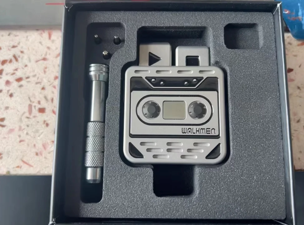 

Б/у EDC Atiedc Walkman EDC Titanium Alloy Fidget Slider Декомпрессионные игрушки
