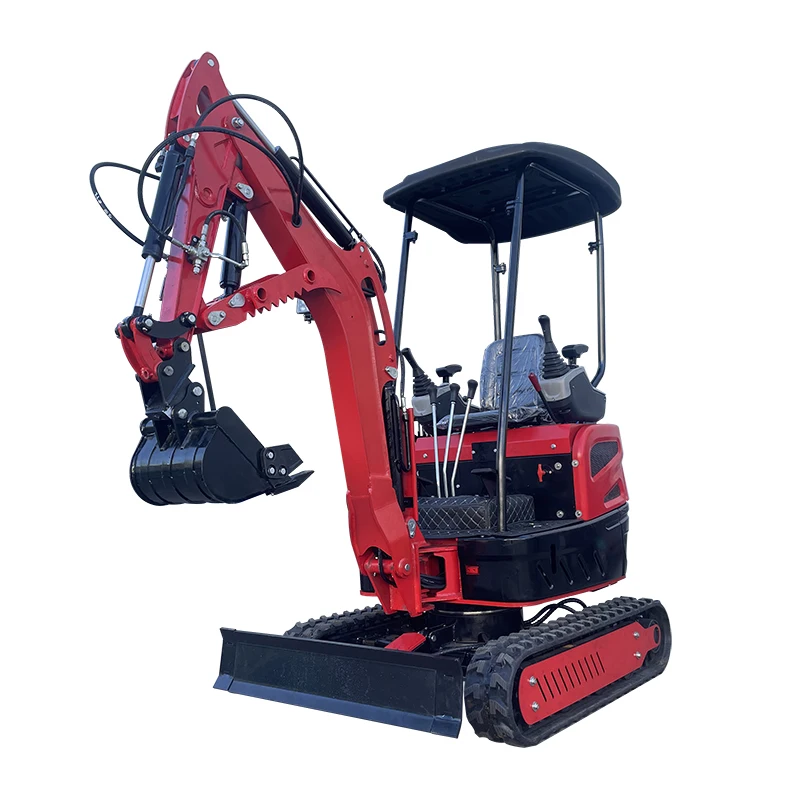 Customized Mini Excavators 1.7 Ton EPA Kubota Engine mini Digger Farm Small Excavator 1 Ton 3Tons Machine Mini Excavator