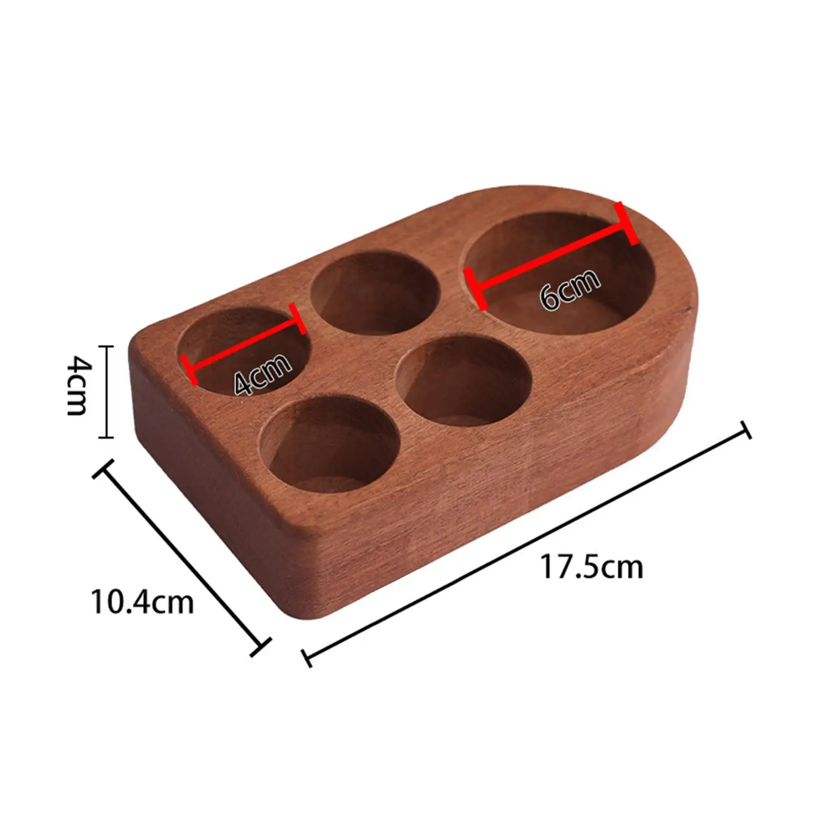 3/5/7 ثقوب خشبية رف عرض الزيوت العطرية حامل تخزين طلاء الأظافر العطور لمنظم سطح الطاولة لمتجر المنزل