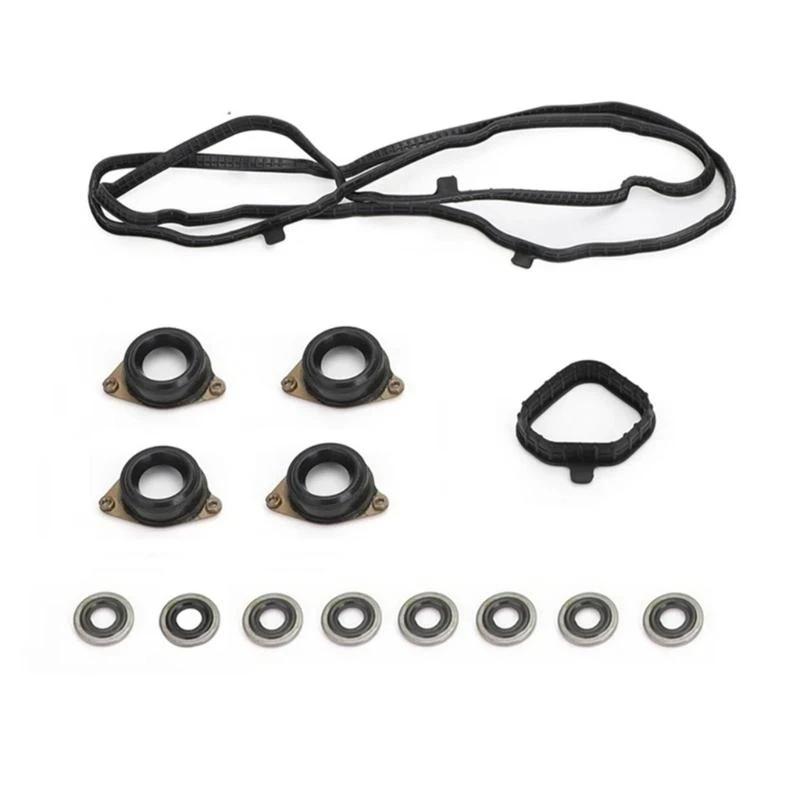 

A2BF Engine Valves Cover Gasket Set Complete Valves Cover Gasket set 12030-5A2-A01 Replacement Easy to Use for Automotive