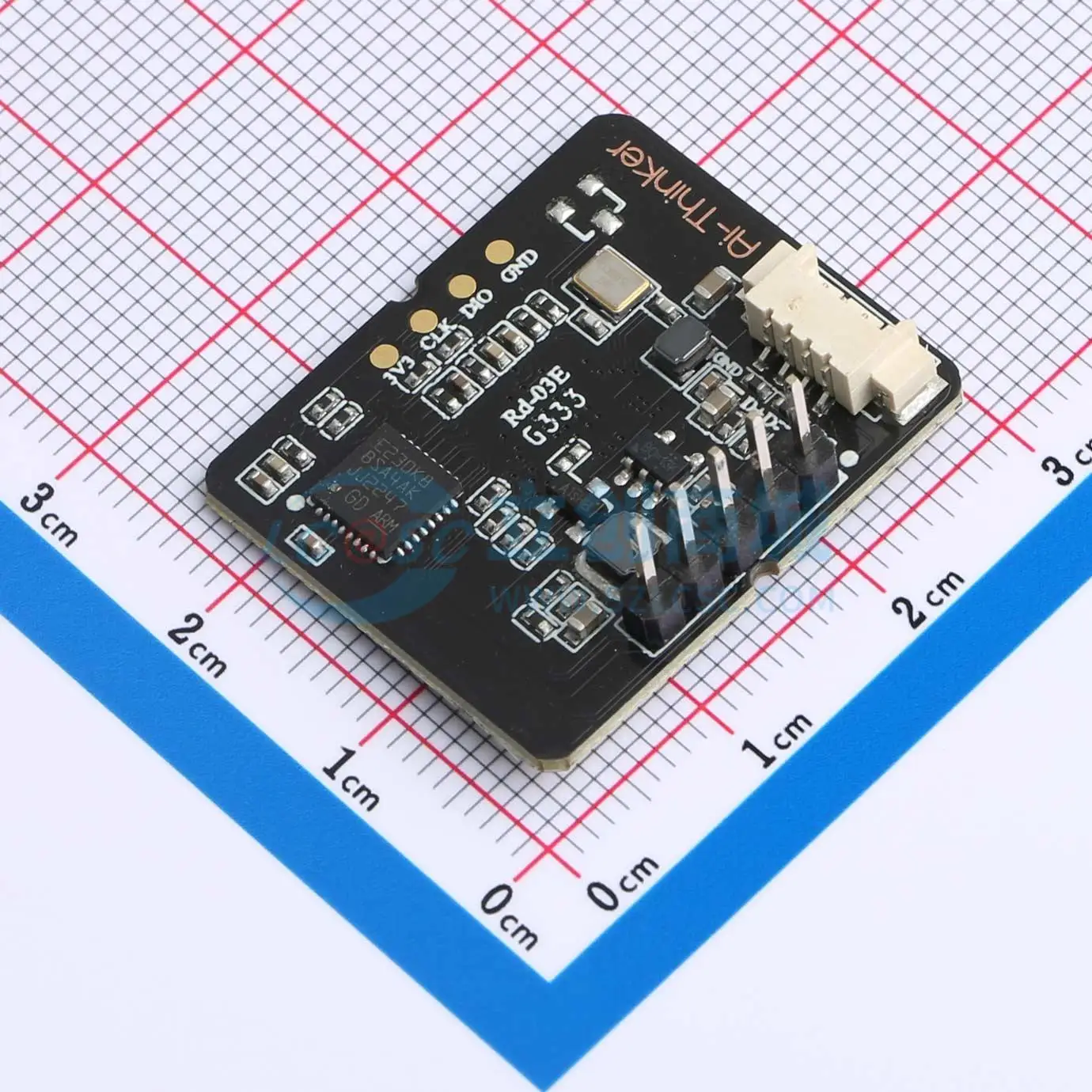3pcs Rd-03E-Ranging SIP 28x24mm 5V 200mA UART Sensor Module