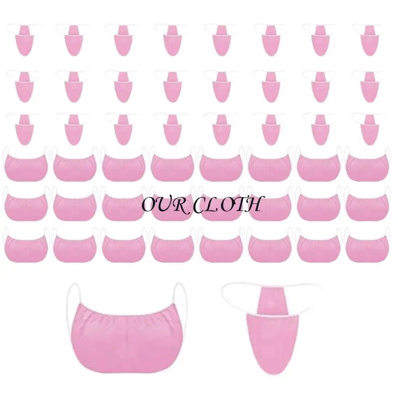 50 قطعة ملابس داخلية للاستخدام مرة واحدة صحية رقيقة قابلة للتعبئة تصميم موفر للمساحة لمغامرات الظهر Y1AC #2