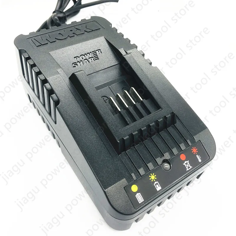 Lithium Battery Original Charger WA3880 For Worx 20V WA3572 WA3551 WA3550 WA3553 WA3760 WA3860 WG169E WG629 WG549E WG546E WG259E