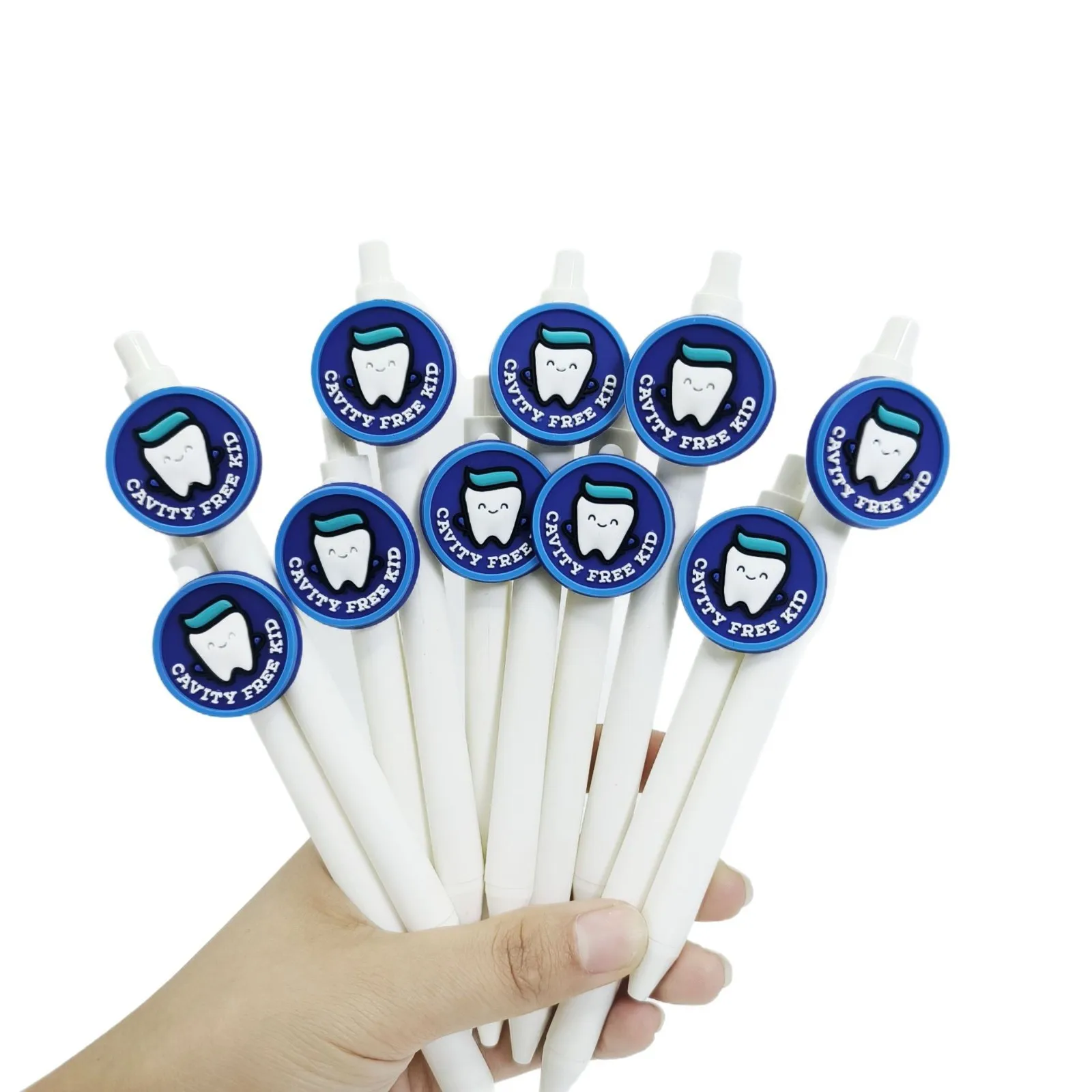 2025 جديد الأبيض الأسنان سلسلة التصحيح القلم بولي كلوريد الفينيل لينة المطاط التصحيح قلم توقيع الطالب هدية القلم افتتاح الموسم هدية