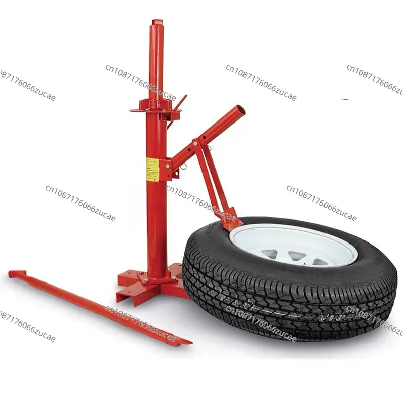 Tire Changer Manual Portable Tire Changing Mount Home Garage Tool 8-19 Inch Wheel Demount Dismantling Vacuum Machine Car