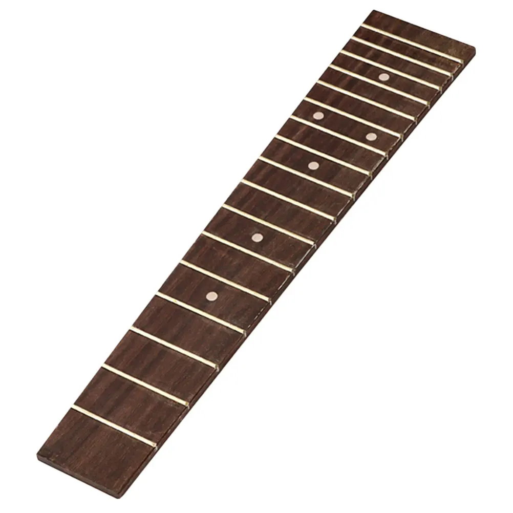 

Ukulele Fingerboard 23 Inch Rosewood Replacement Solid Durable Fretboard Ideal for Studio Performances
