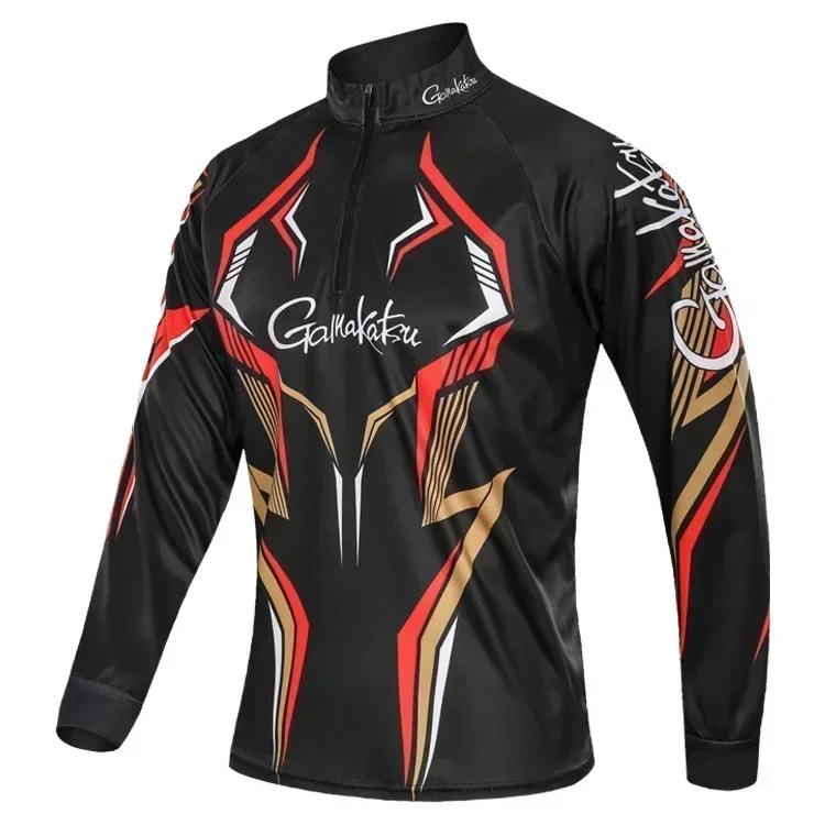 2025 Fishing Clothing 2025 Long Sleeve Breathable Fishing Shirts Anti UV Quick-Drying Cycling Hiking Clothes Camisas - view 4