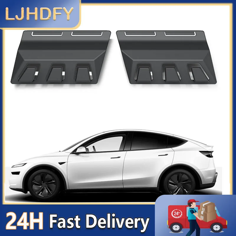 

For Tesla Juniper 2025 Rear Trunk Hook Button Cargo Grocery Bag Holder Umbrella Hanger Storage Car Accessories