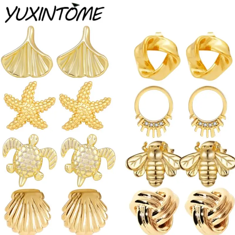 

925 Sterling Silver Ear Needle Fashionable Versatile Zircon Stud Earrings With Different Shapes Designs Casual Earrings Jewelry